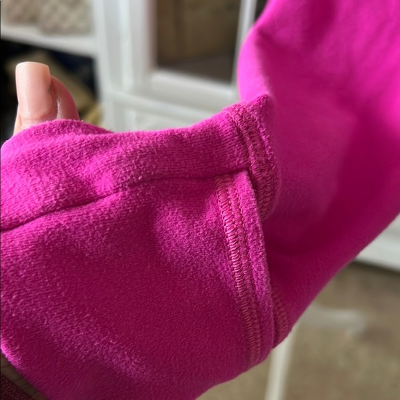 Lululemon Pink Ruffled Half Zip - Picture 5 of 10
